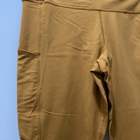 Mustard Yellow High-Waisted Lululemon Leggings - Picture 5 of 7